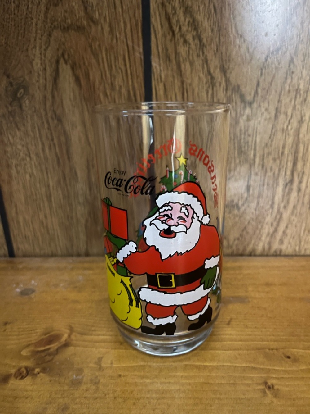 Vintage Coca Cola Glass